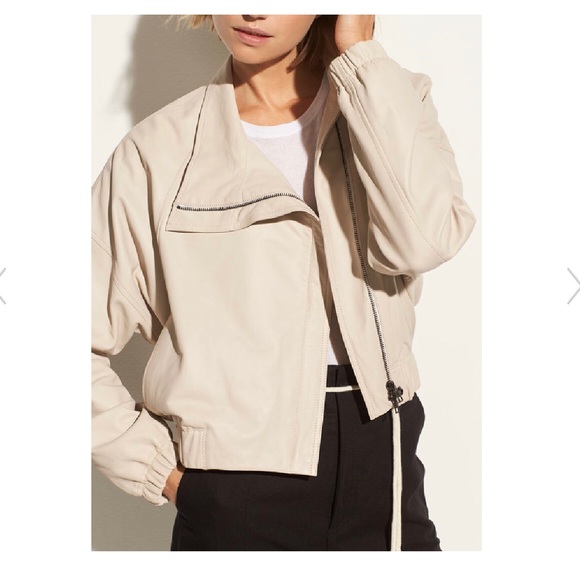 Vince Leather Jacket - Picture 3 of 5